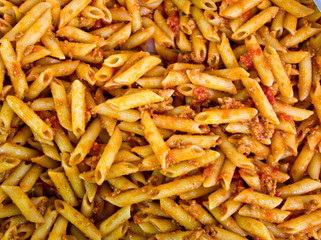 pasta with meat sauce