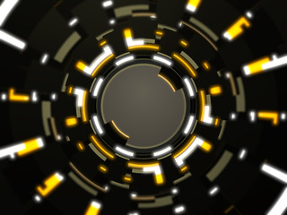 Futuristic circular device