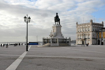 Fototapeta premium Praça do Comércio Lisbon 