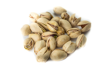 Pistazien isoliert