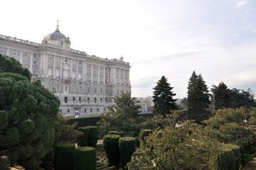 Fototapeta premium Royal palace Madrid 