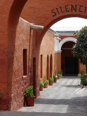 Monastere Santa Catalina &agrave; Arequipa au P&eacute;rou