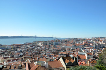 Fototapeta na wymiar Ponte 25 de Abril Lisbon 