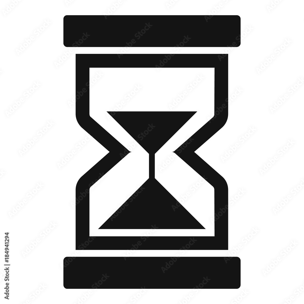 Poster cursor loading element icon. simple illustration of cursor loading element vector icon for web