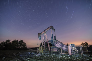Oil well of Ayoluengo
