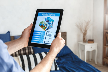 Smart home control digital devices modern technology
