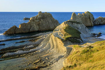 Playa Arnia near Santander, Cantabria, Northern Spain