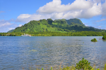 Kosrae - an island in Federated States of Micronesia.   © robnaw