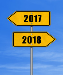 change between 2017 and 2018