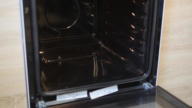 The pastry chef skillfully performs holiday order.