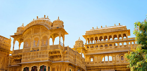  Mandir Palace in Jaisalmer, Rajasthan, India © olenatur