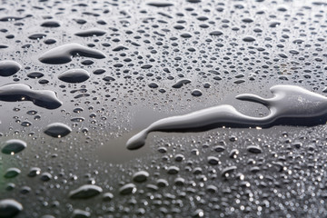 Wasser Hintergrund - Wassertropfen