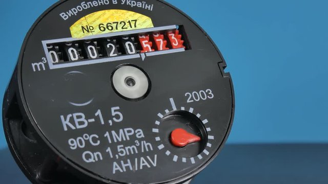 Counter Flow of Cold Water, Black color.