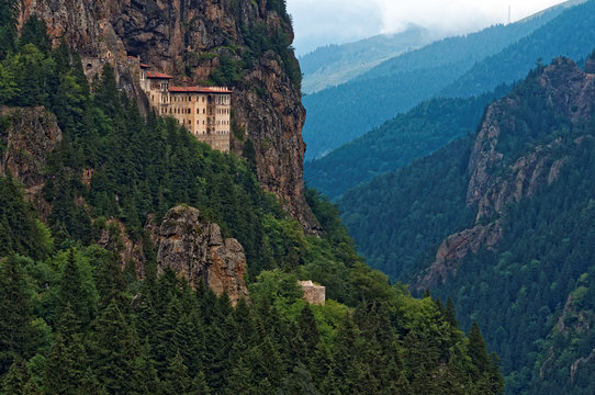Sumela monastery in Turkey