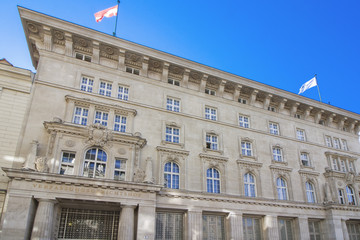 Fototapeta na wymiar Der Verfassungsgerichtshof in Wien, Österreich