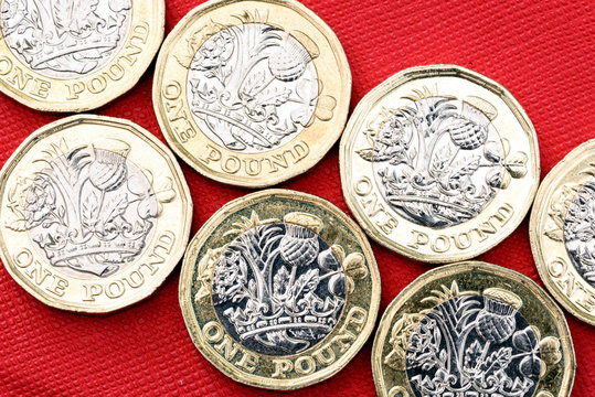 New UK One Pound Coin Currency