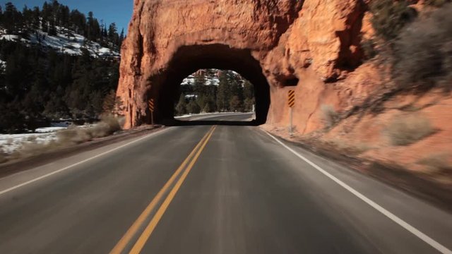 Open road POV