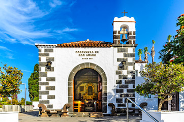 Iglesia de San Amaro  die älteste Kirche von Puerto de la Cruz.