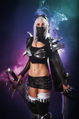 young female warrior