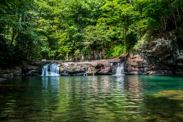 Fototapeta na wymiar West Virginia Waterfall