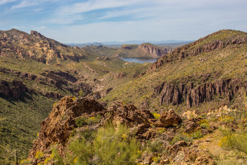 Canyon Lake View in Spring, Arizona, USA