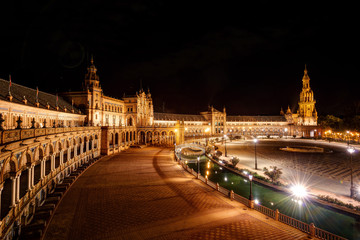 Fototapeta na wymiar Spain Square Seville Spain