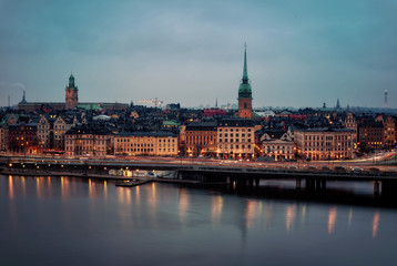 Fototapeta na wymiar Stockholm at Night