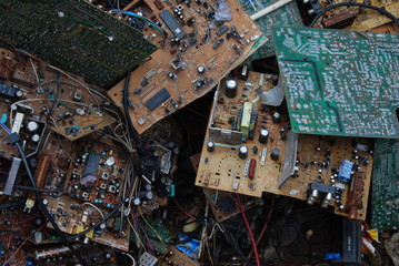 Recyclage de cartes électroniques