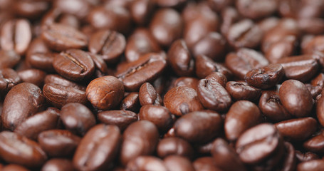 Grilled of coffee bean