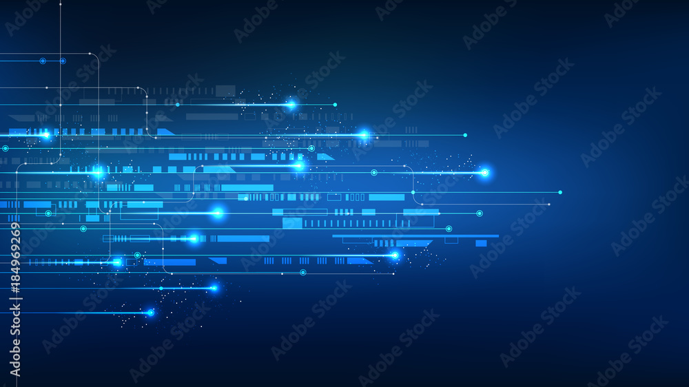 Aufkleber vector abstract background technology illustration communication data security