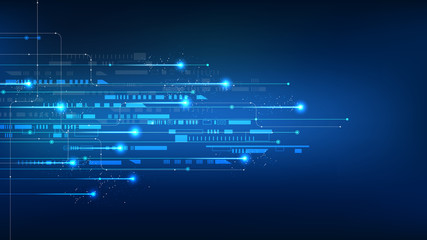 vector abstract background technology illustration communication data security