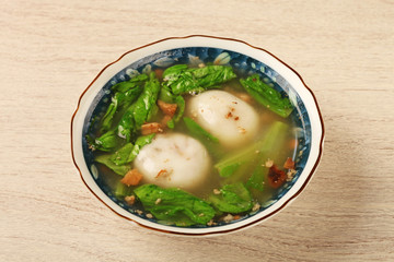 Salty rice ball  