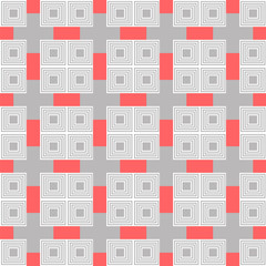 abstract seamless pattern with squares