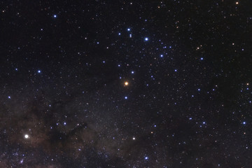 Fototapeta premium Milky way galaxy with stars and space dust in the universe