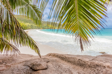 anse Lazio, plage mythique de Praslin, Seychelles 