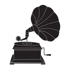 gramophone_silhouette