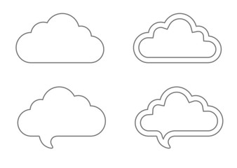 cloud outline icon