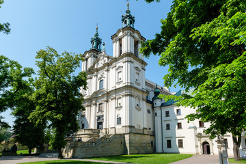 Fototapeta na wymiar Kościół św. Stanisława na Skałce w Krakowie