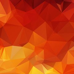Fototapeta premium Abstract red polygon texture