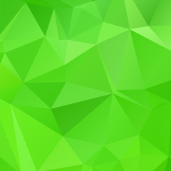 Fototapeta na wymiar Abstract green polygon texture