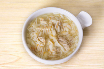 noodle soup with chicken