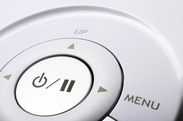 Fototapeta premium Close up of power button