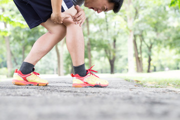 Knee pain from running, Injury sustained while exercising