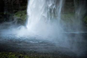 Fototapeta na wymiar Seljalandsfoss falls