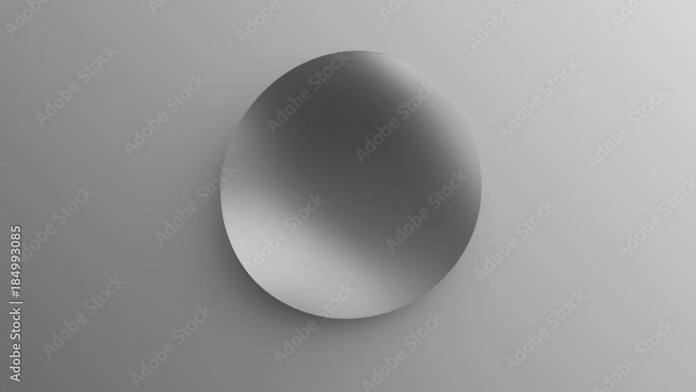 Poster abstract 3d rendering of seamless loop smooth surface animation with ripples. cloth with waves. mode