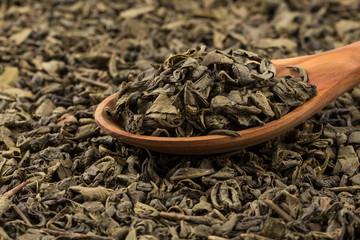 Gunpowder green tea