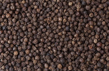 Black pepper corn background