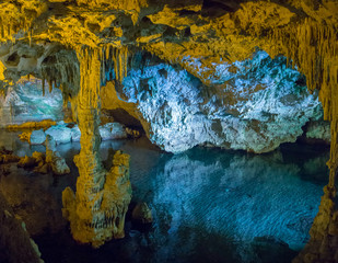 Neptune's Grotto, Capo Caccia, Alghero, Sardinia, Italy