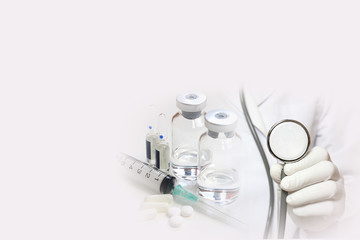 医療イメージ　注射