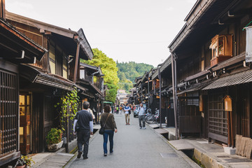 飛騨高山の町並み